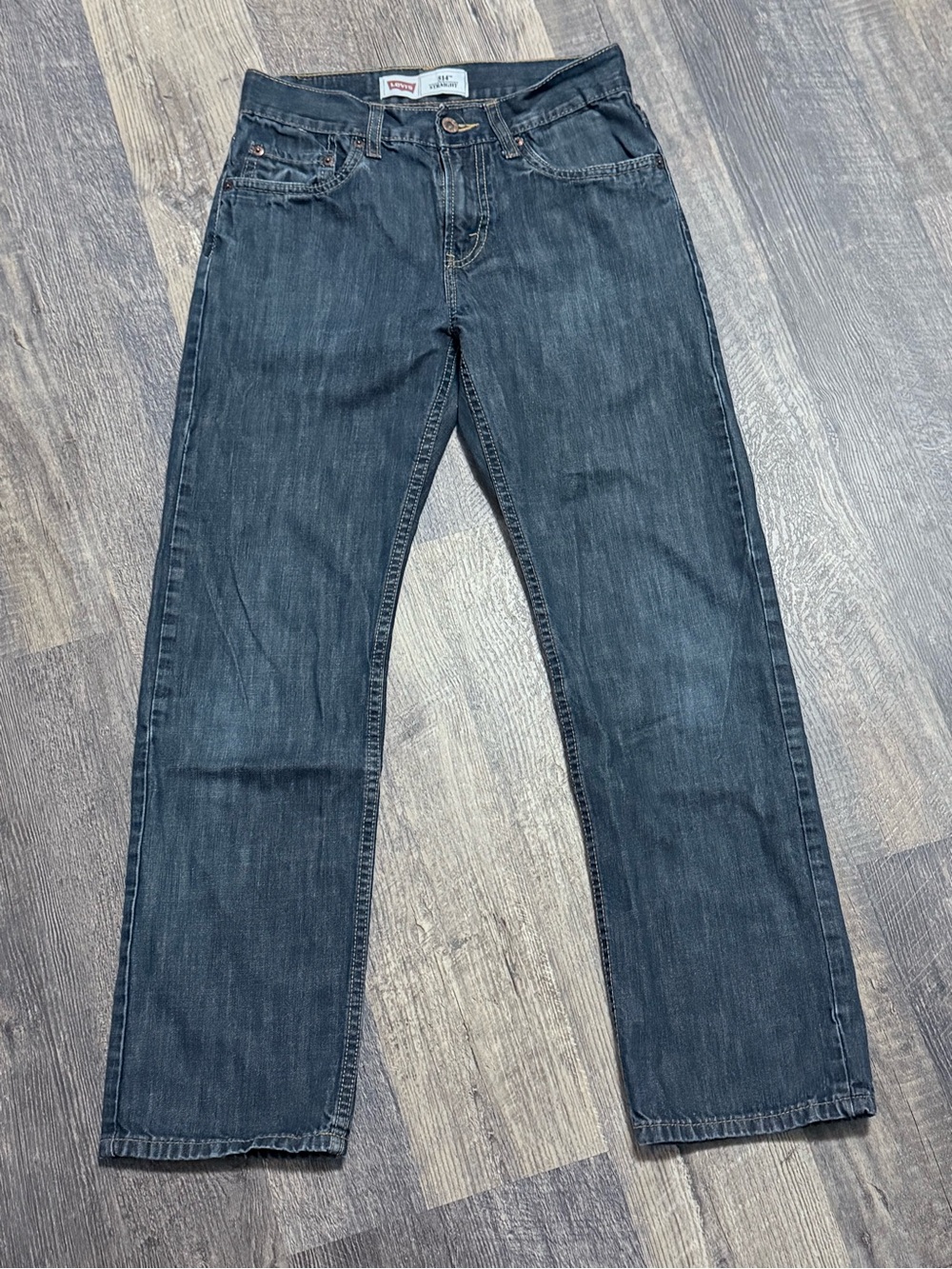 Junior-sized 16 Reg/ 28x28 Levi's Straight Jeans